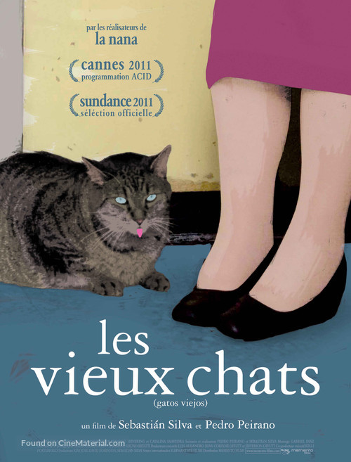 Old Cats - French Movie Poster