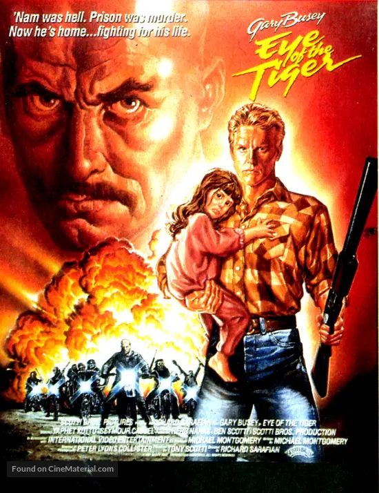 Eye of the Tiger (1986) movie poster Eye of the Tiger (1986) movie poster