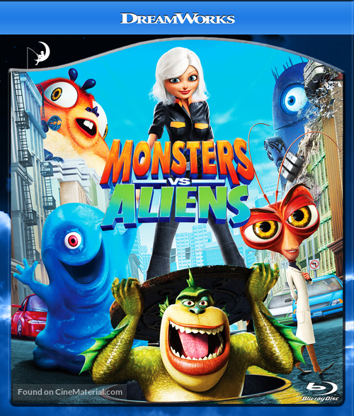 Monsters vs. Aliens - Movie Cover