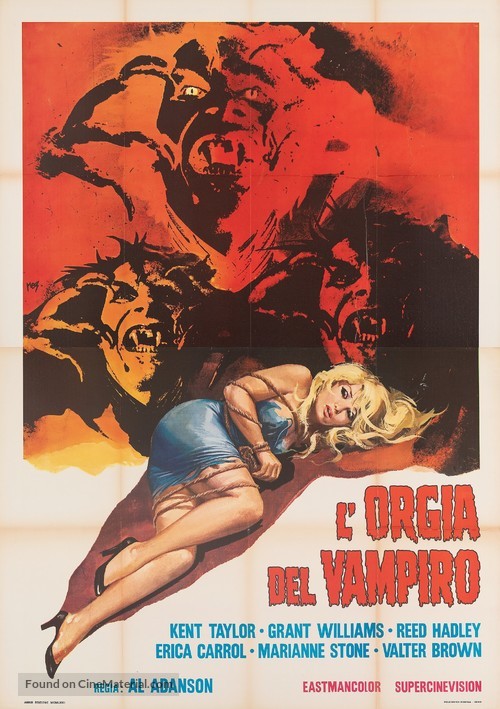 Brain of Blood - Italian Movie Poster