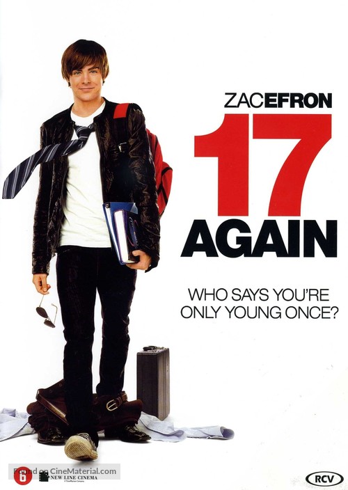 17 Again - Dutch DVD movie cover