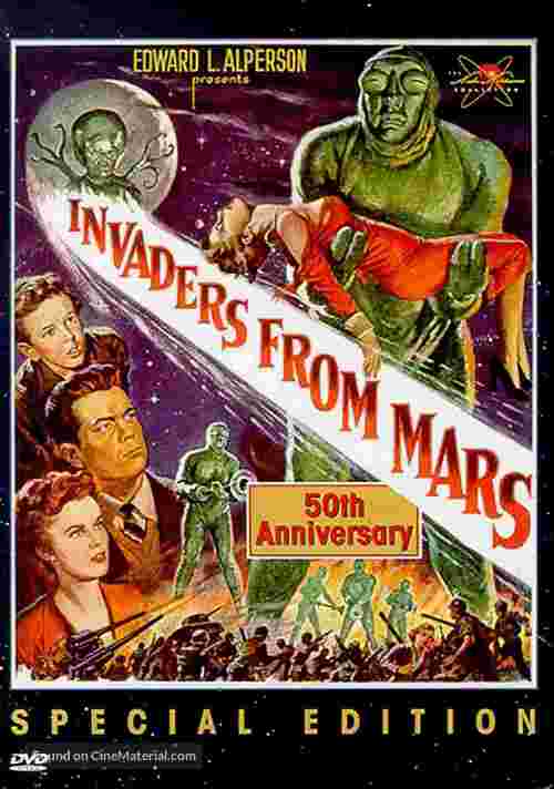 Invaders from Mars - DVD movie cover