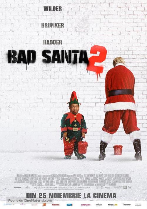Bad Santa 2 - Romanian Movie Poster