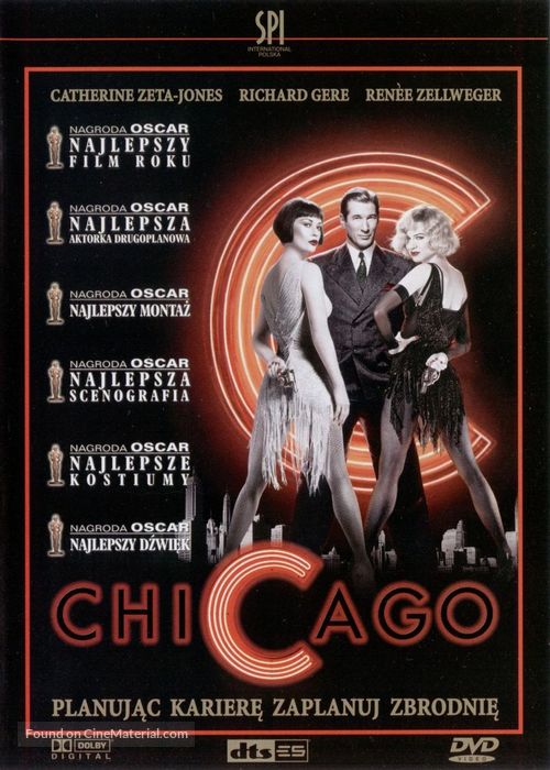 Chicago - Polish DVD movie cover