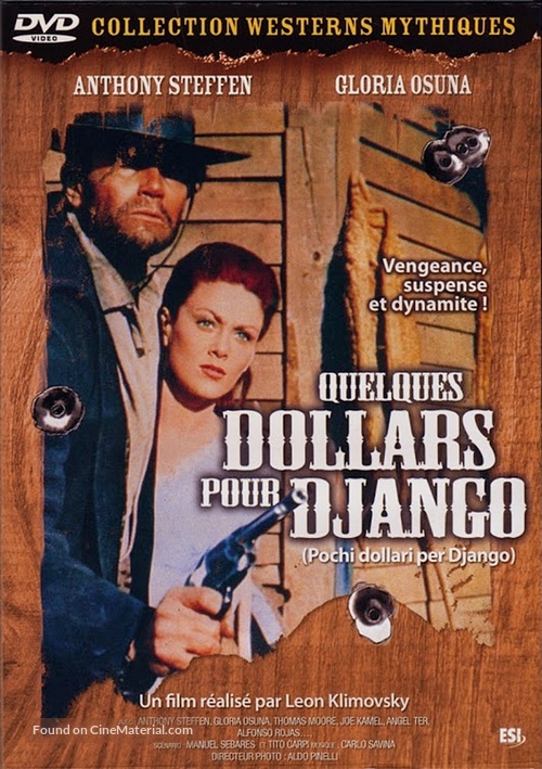 Pochi dollari per Django - French DVD movie cover