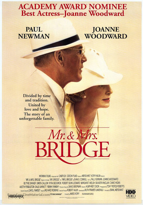 Mr. &amp; Mrs. Bridge - Movie Poster