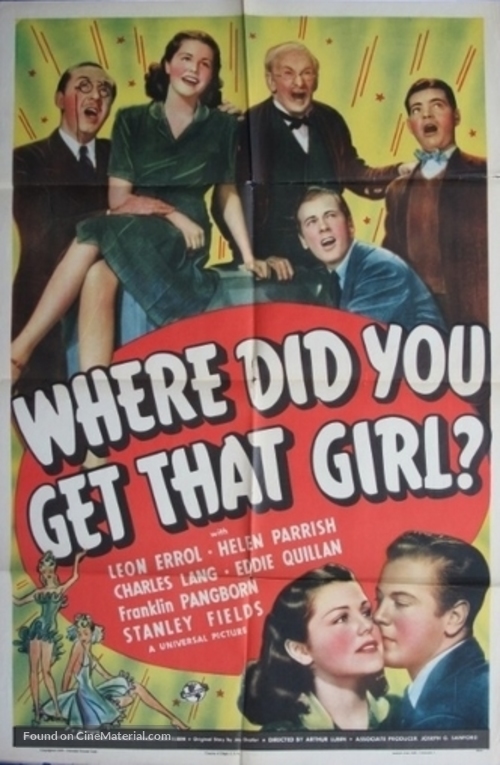 Where Did You Get That Girl? - Movie Poster