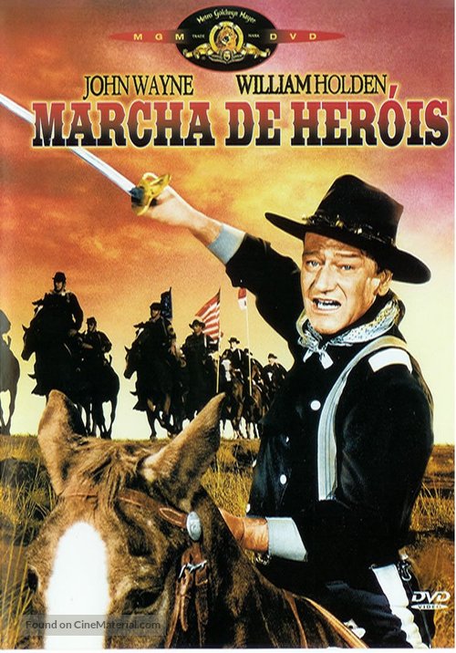 The Horse Soldiers - Brazilian Movie Cover