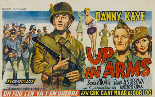 Up in Arms - Belgian Movie Poster