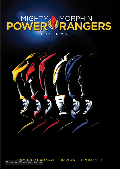 Mighty Morphin Power Rangers: The Movie - DVD movie cover