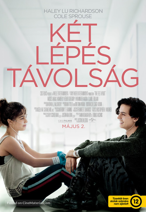 Five Feet Apart - Hungarian Movie Poster