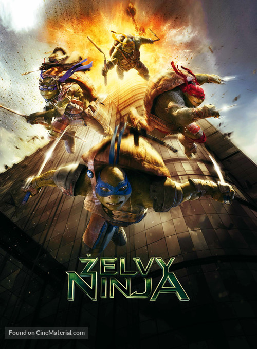 Teenage Mutant Ninja Turtles - Czech Movie Poster