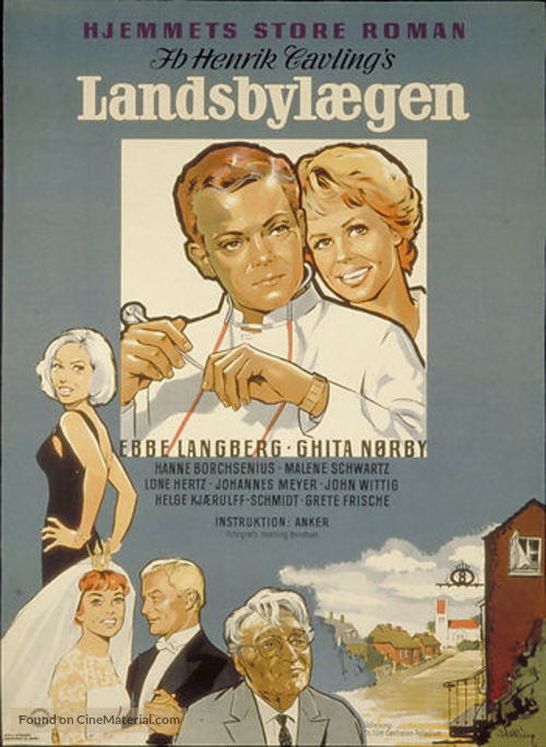 Landsbyl&aelig;gen - Danish Movie Poster