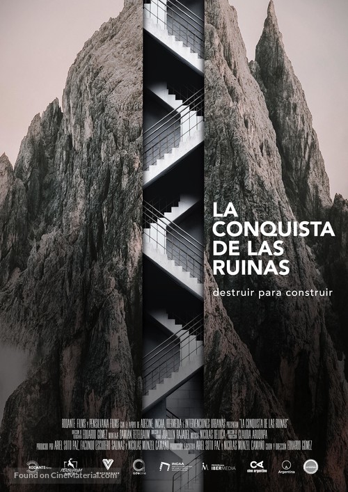 La conquista de las ruinas - Bolivian Movie Poster