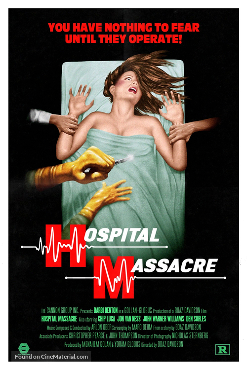 Hospital Massacre - Movie Poster