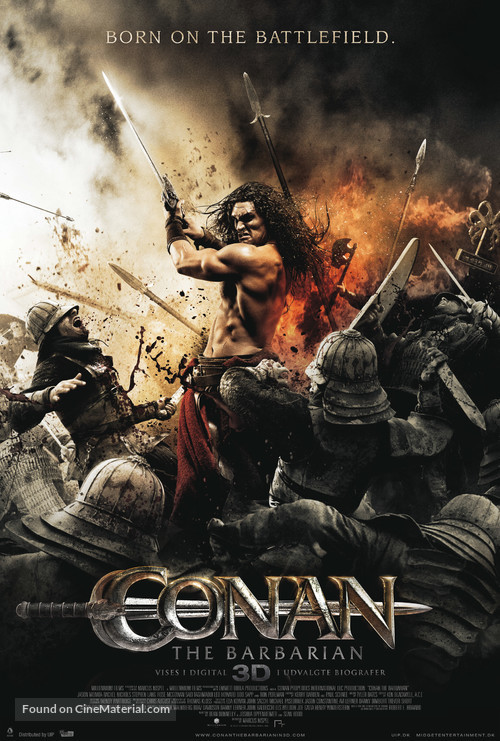 Conan the Barbarian - Danish Movie Poster