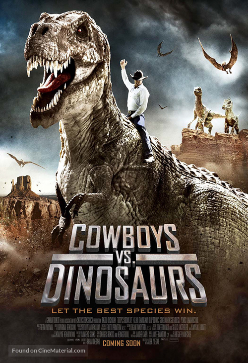 Cowboys vs Dinosaurs - Movie Poster