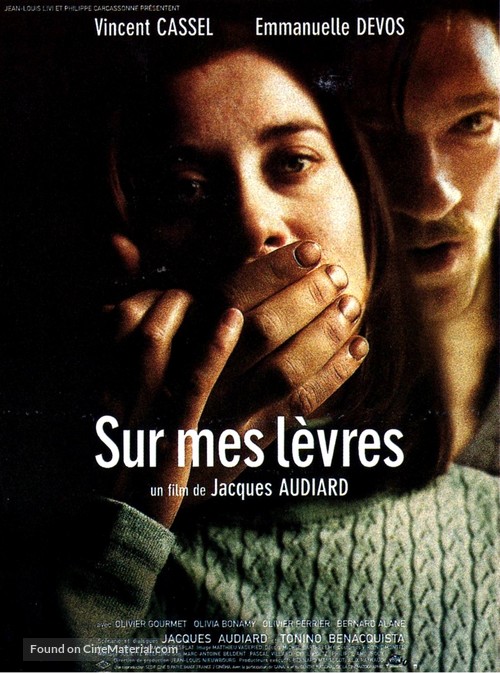 Sur mes l&egrave;vres - French Movie Poster