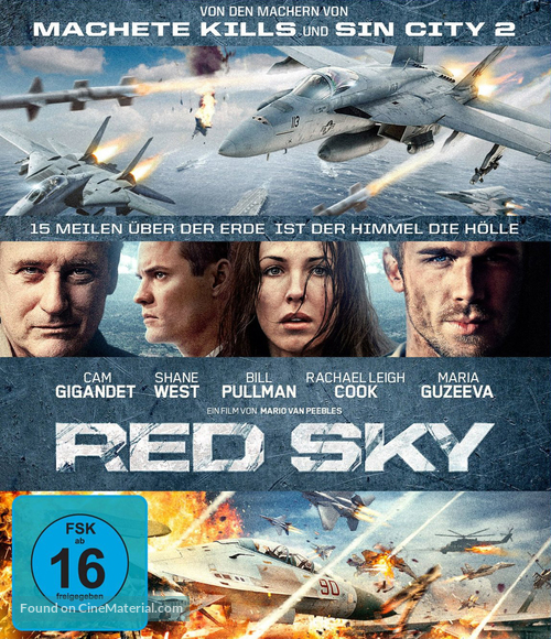 Red Sky - German Blu-Ray movie cover