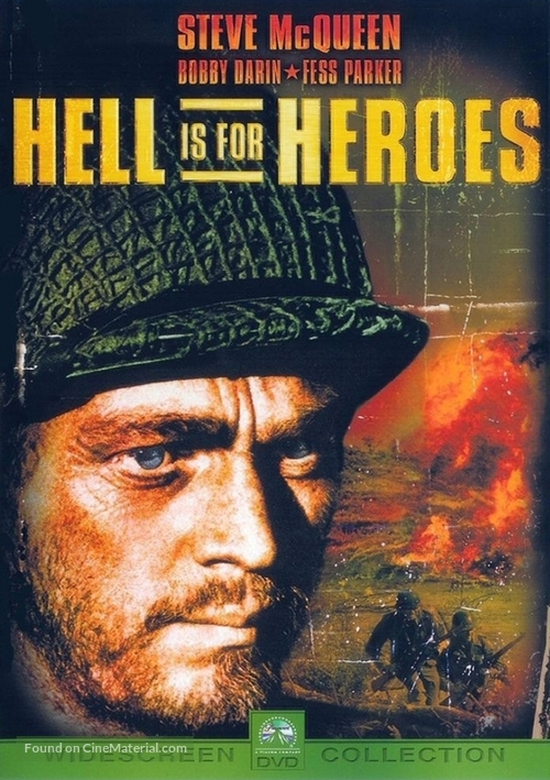 Hell Is for Heroes - Swedish DVD movie cover