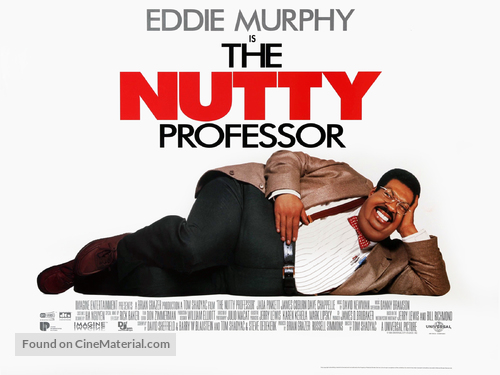 The Nutty Professor - British Movie Poster