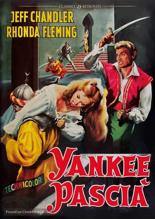 Yankee Pasha - Italian DVD movie cover