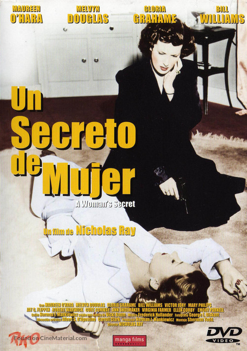 A Woman&#039;s Secret - Spanish DVD movie cover