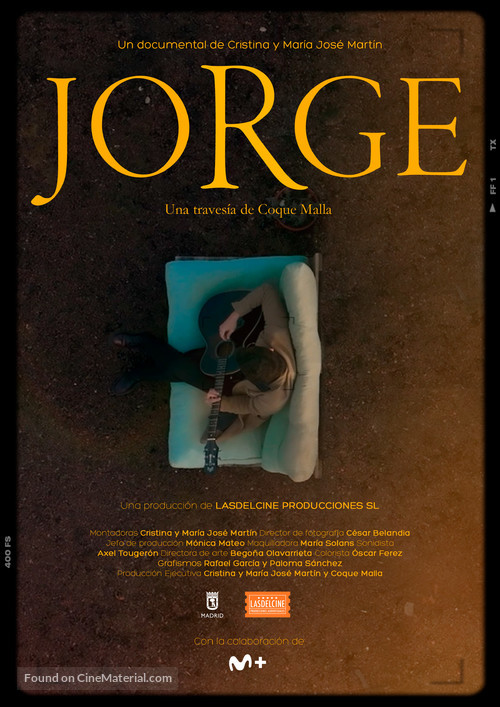 Jorge - Spanish Movie Poster