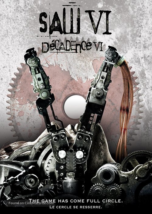 Saw VI - Canadian Movie Cover