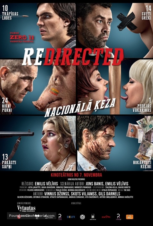 Redirected - Latvian Movie Poster