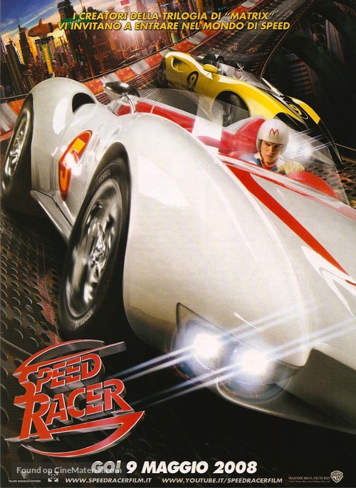 Speed Racer - Italian Movie Poster