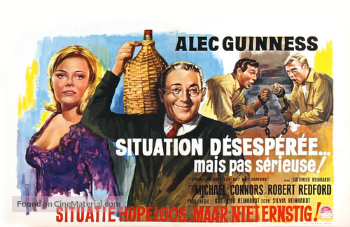 Situation Hopeless... But Not Serious - Belgian Movie Poster