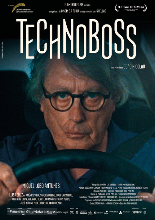 Technoboss - Spanish Movie Poster