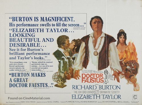 Doctor Faustus - British Movie Poster