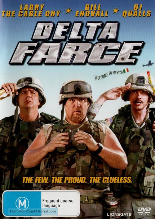 Delta Farce - Australian DVD movie cover