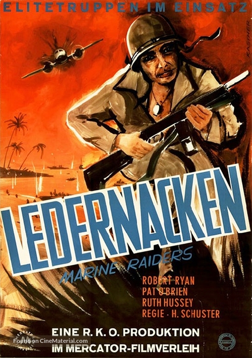 Marine Raiders - German Movie Poster