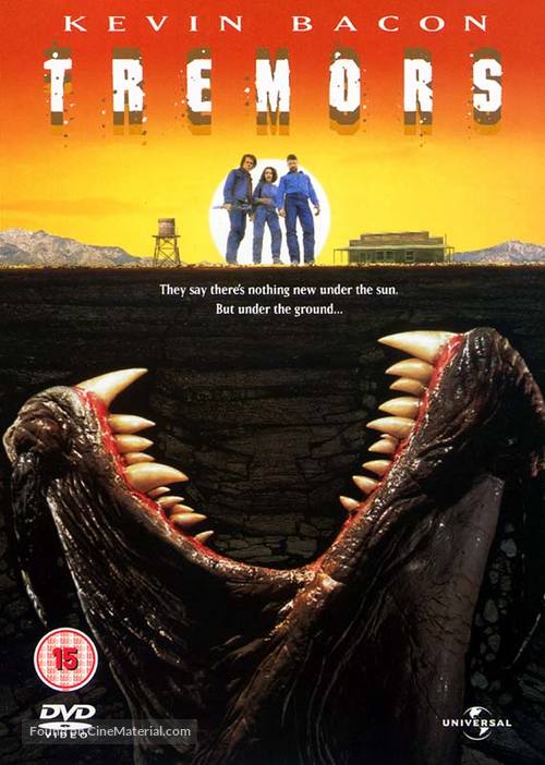 Tremors - British DVD movie cover