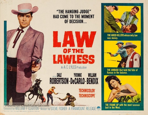 Law of the Lawless - Movie Poster