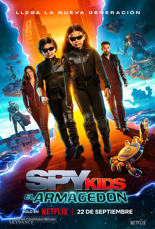 Spy Kids: Armageddon - Spanish Movie Poster