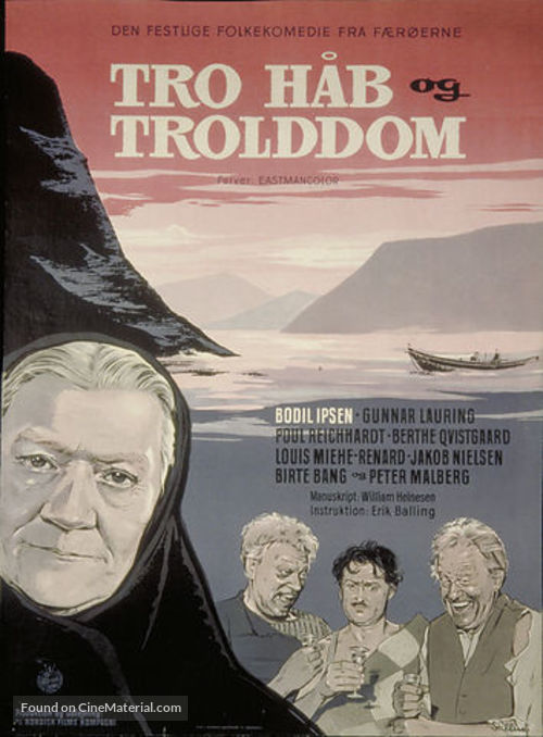 Tro, h&aring;b og trolddom - Danish Movie Poster