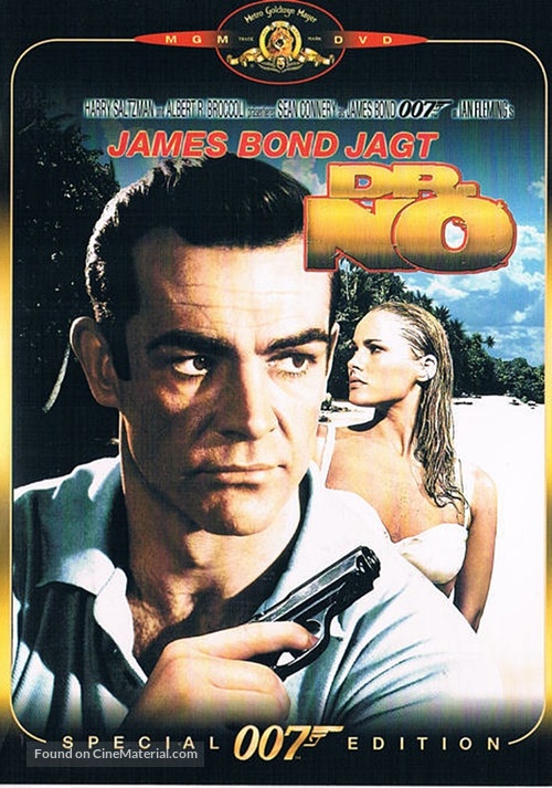 Dr. No - German DVD movie cover