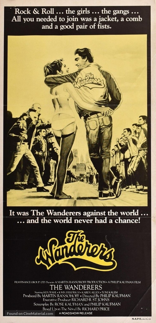 The Wanderers - Australian Movie Poster