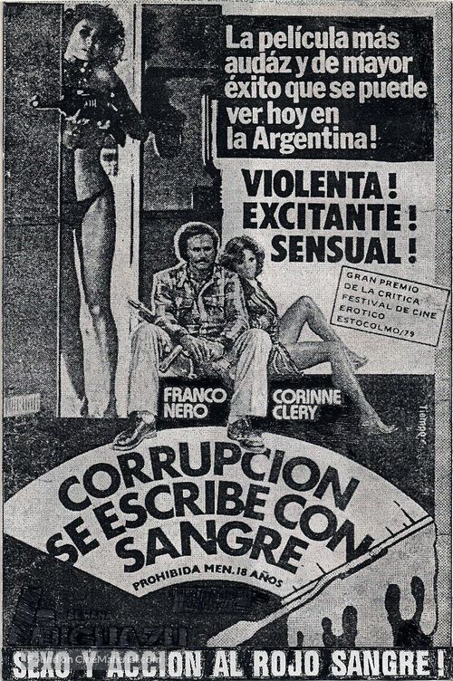 Autostop rosso sangue - Argentinian Movie Poster