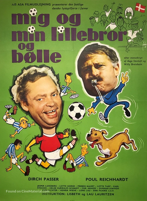 Mig og min lillebror og B&oslash;lle - Danish Movie Poster