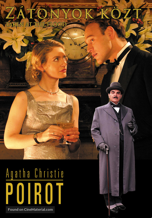 &quot;Poirot&quot; Taken at the Flood - Hungarian Movie Cover