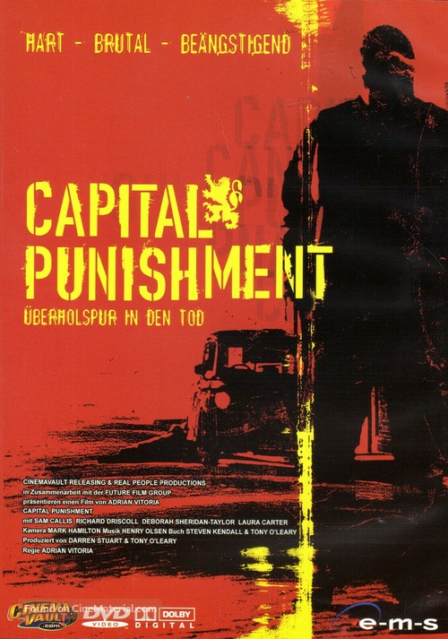 Capital Punishment - German DVD movie cover