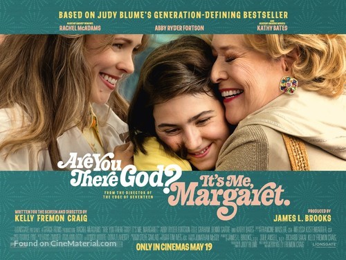 Are You There God? It&#039;s Me, Margaret. - British Movie Poster