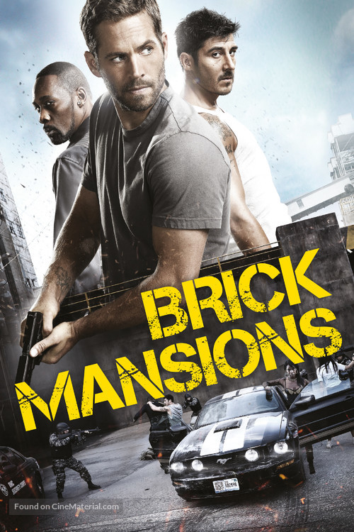 Brick Mansions - Australian Movie Cover