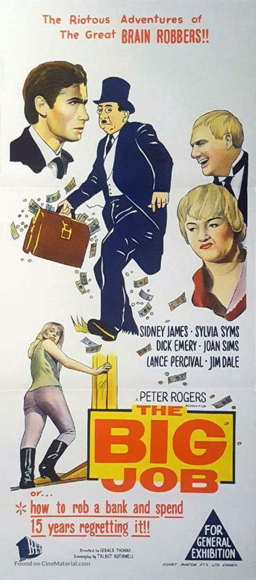 The Big Job - Australian Movie Poster