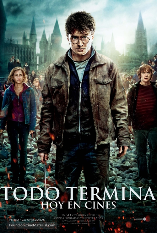 Harry Potter and the Deathly Hallows - Part 2 - Argentinian Movie Poster